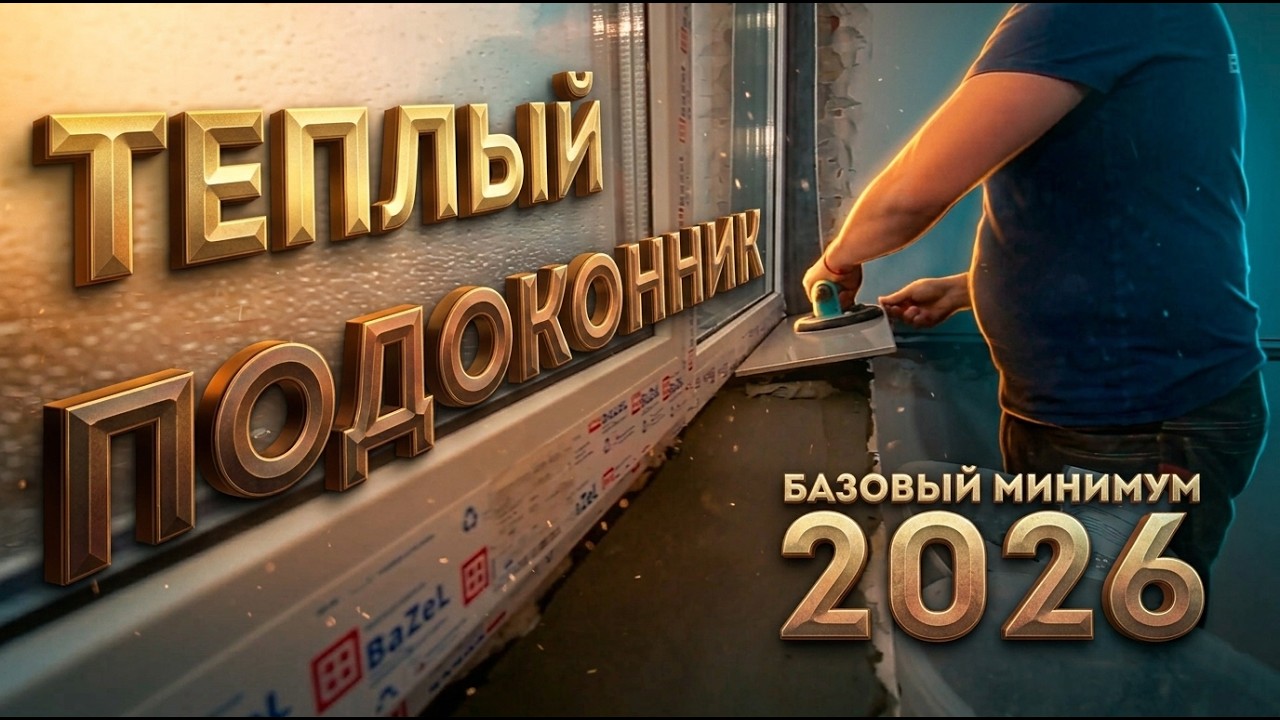 Электрический теплый подоконник на терморегуляторе: как сделать и подключить!