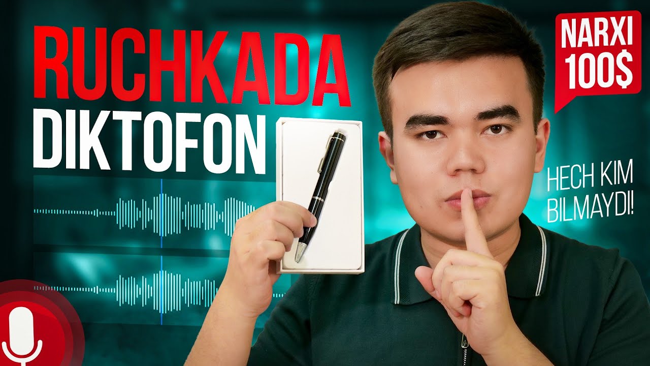 Камера нархлари 2025 | Яширин диктофон ручка Скрытый диктофон | Diktafon ruchka Kutilmagan sovg'a смотреть онлайн