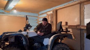 Подарили новую технику. Проверяем жерлицы. Готовимся к васне.