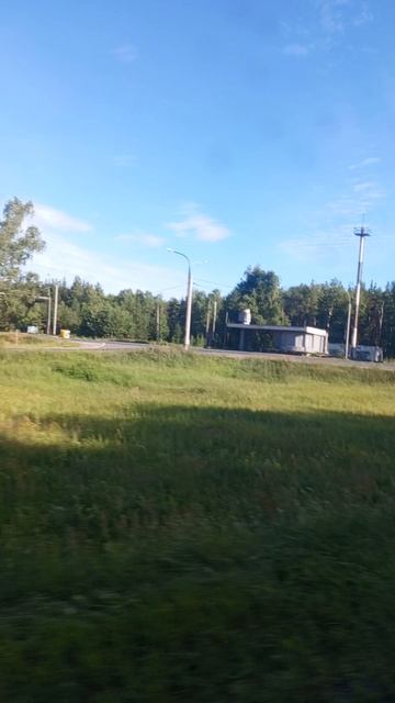 Поворот на Моссковкое шоссе с Дзержинска с левой стороны.