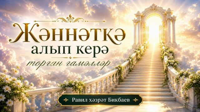 Җәннәткә алып керә торган гамәлләр | Җомга хөтбәсе | Равил хәзрәт Бикбаев смотреть онлайн