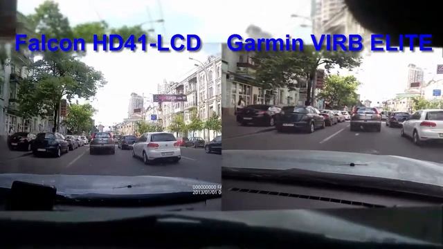 Сравнение Garmin Virb Elite и Falcon HD-41LCD смотреть онлайн