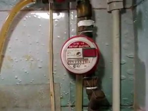 Остановка водяного счётчика магнитом
