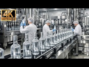 Как делают водку. Полный цикл производства.