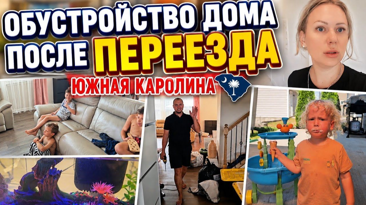 Лиса в Америке. Переезд- Обустройство ДОМА в Южной Каролине- Последние новости