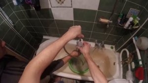 Устраняю засор на кухне