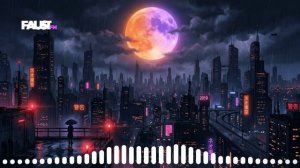Orange MOON⧸⧸Vaporwave,Dreamwave,Synthwave,Cyberpunk
