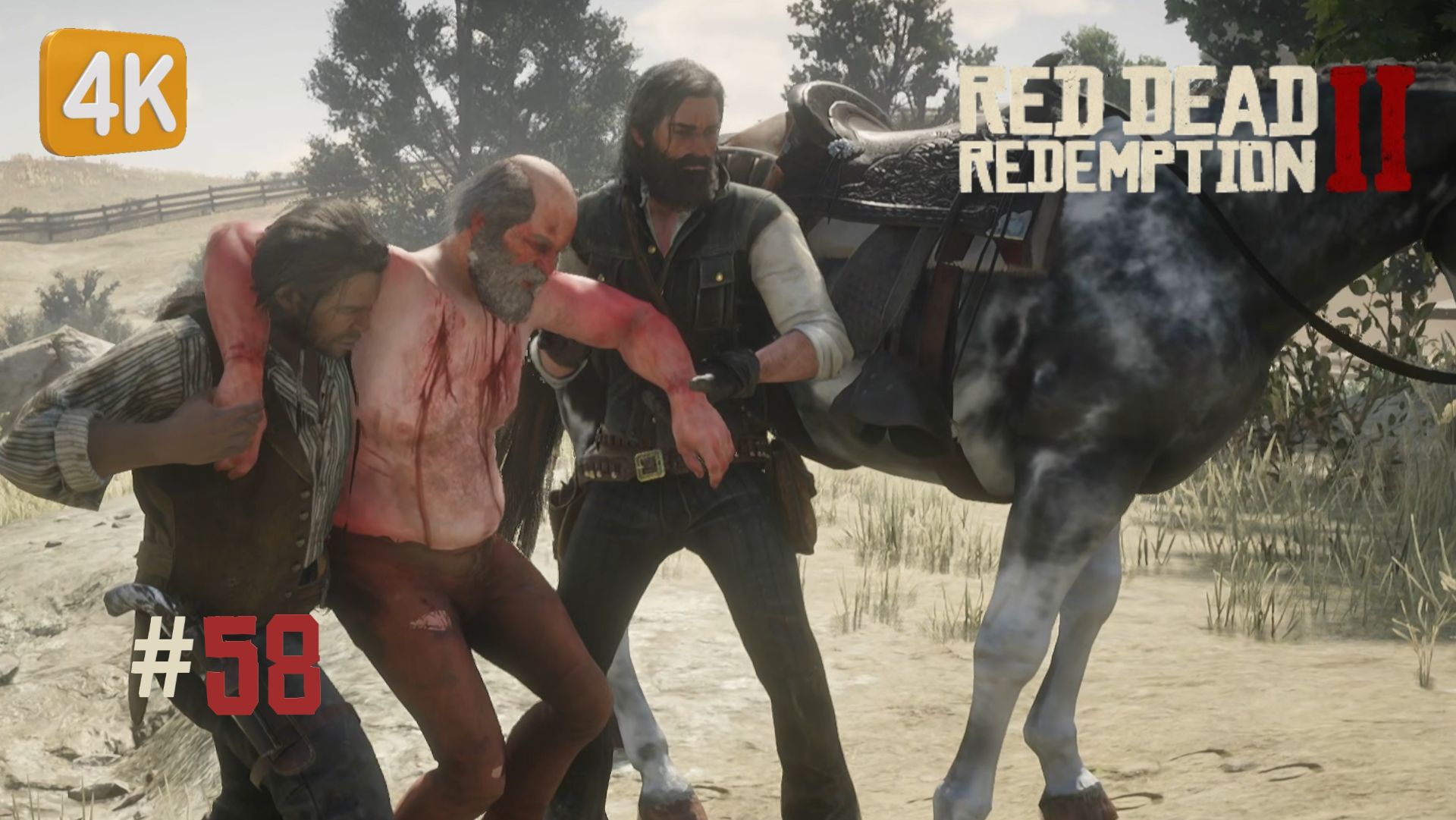 ТЯЖЕЛЫЙ ДЕНЬ ► Red Dead Redemption 2 #58 смотреть онлайн