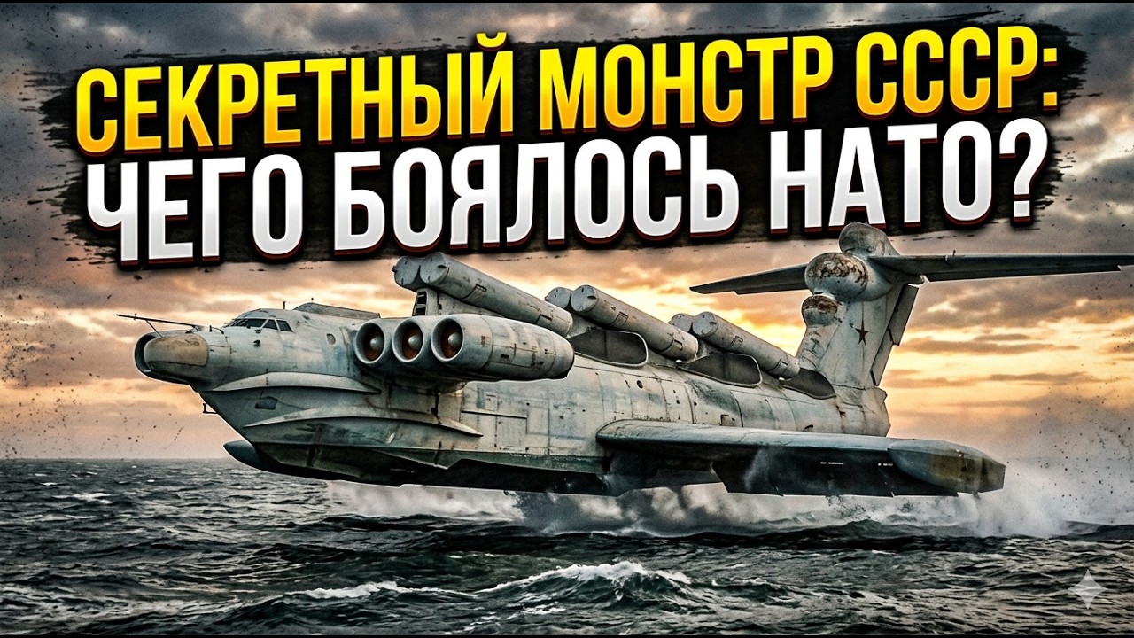 Экраноплан «Лунь»: Прорыв советских инженеров или бесполезная игрушка? смотреть онлайн