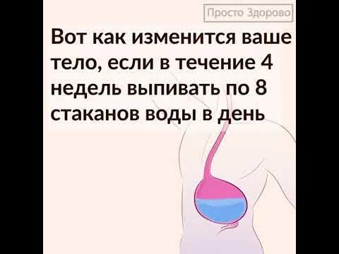 Так изменится ваше тело, если пить достаточно воды смотреть онлайн