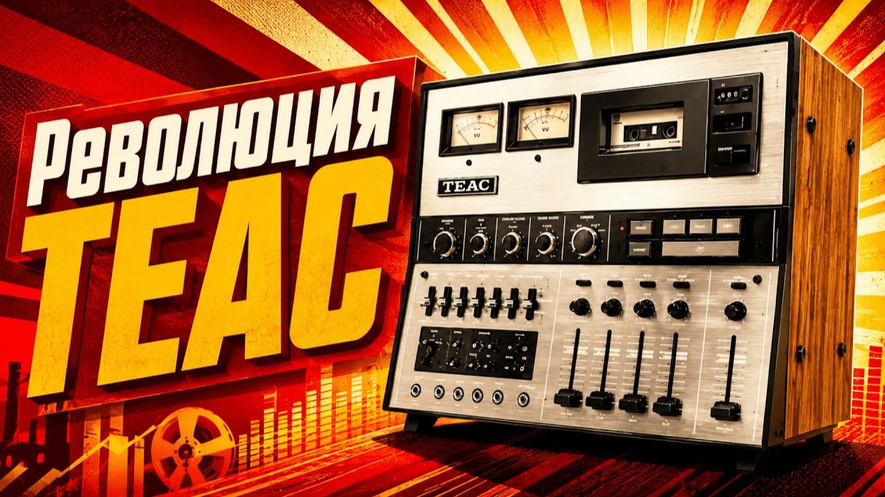 Дека TEAC A 860 СССР Революция 1976 года, которую до сих пор не смогли превзойти смотреть онлайн