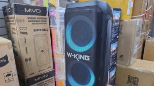 W-King T 12 обзор расспаковка 🔥Мощная портативная акустическая система 👍 Для заказа ⬇️ 🛒