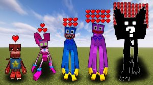 Кто самый СИЛЬНЫЙ моб Poppy Playtime в МАЙНКРАФТЕ!!!