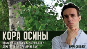 Кора осины: научно доказанное лечение суставов. Эффекты против паразитов и рака.