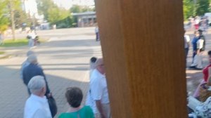 Эпизод сегодняшнего танцевального  вечера в парке. Белгород. 27.06.26