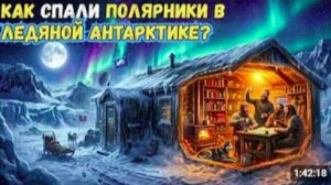 Уют и ужас зимовки в Антарктиде_ невероятный быт первых полярников Антарктиды🌛Л