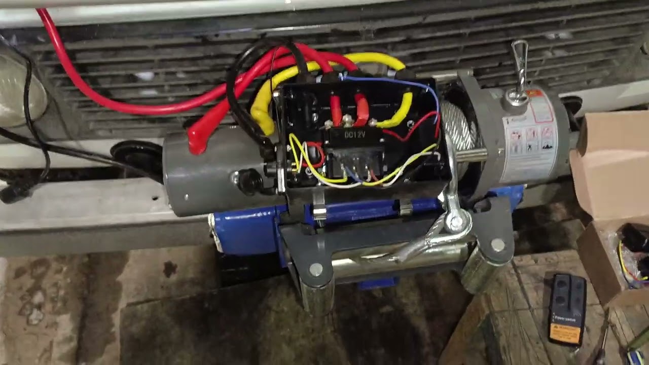 не работает пульт ДУ лебёдка electric winch смотреть онлайн