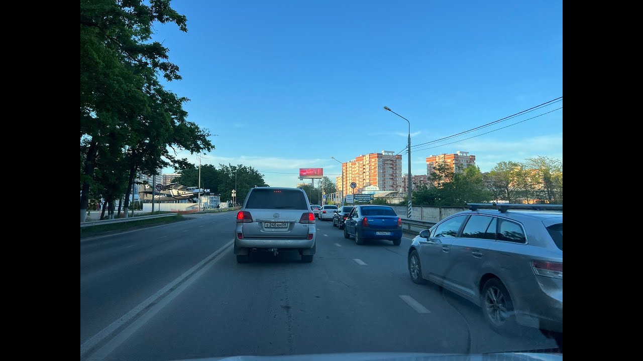 Переезд в Краснодар: Прямой эфир пробки в Краснодаре. смотреть онлайн
