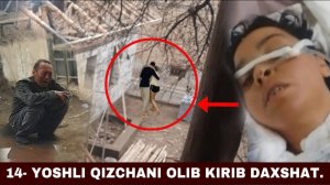 ДАХШАТ❗️14-ЁШЛИ ҚИЗЧАНИ ЗЎРЛА*ПТИ ОНАСИ БОР ХАҚИҚАТНИ АЙТДИ НИМАЛАР БЎЛИЯПТИ ХАММА КЎРСИН…