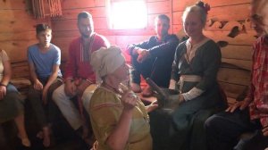 Русская баня. Встреча первого пара