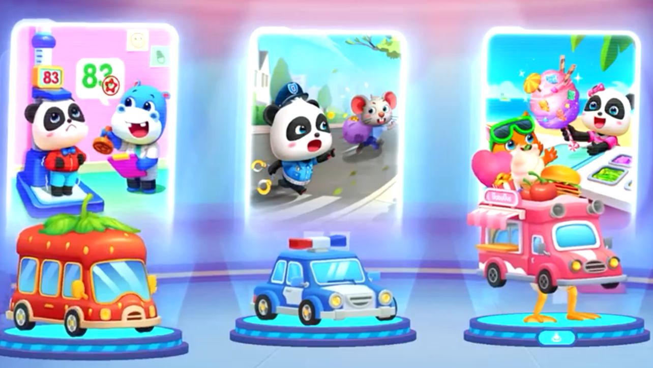 «Школьный автобус Малышки Панды» #Игры #длядетей