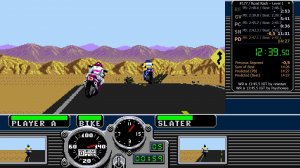«Road Rash» (Genesis): «Level 1» speedrun in 13:44.3 IGT [PB]