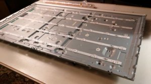 Samsung UE40MU6100U замена подсветки.