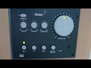 Не працюють виходи на сабвуфері  Genius SW-5.1
