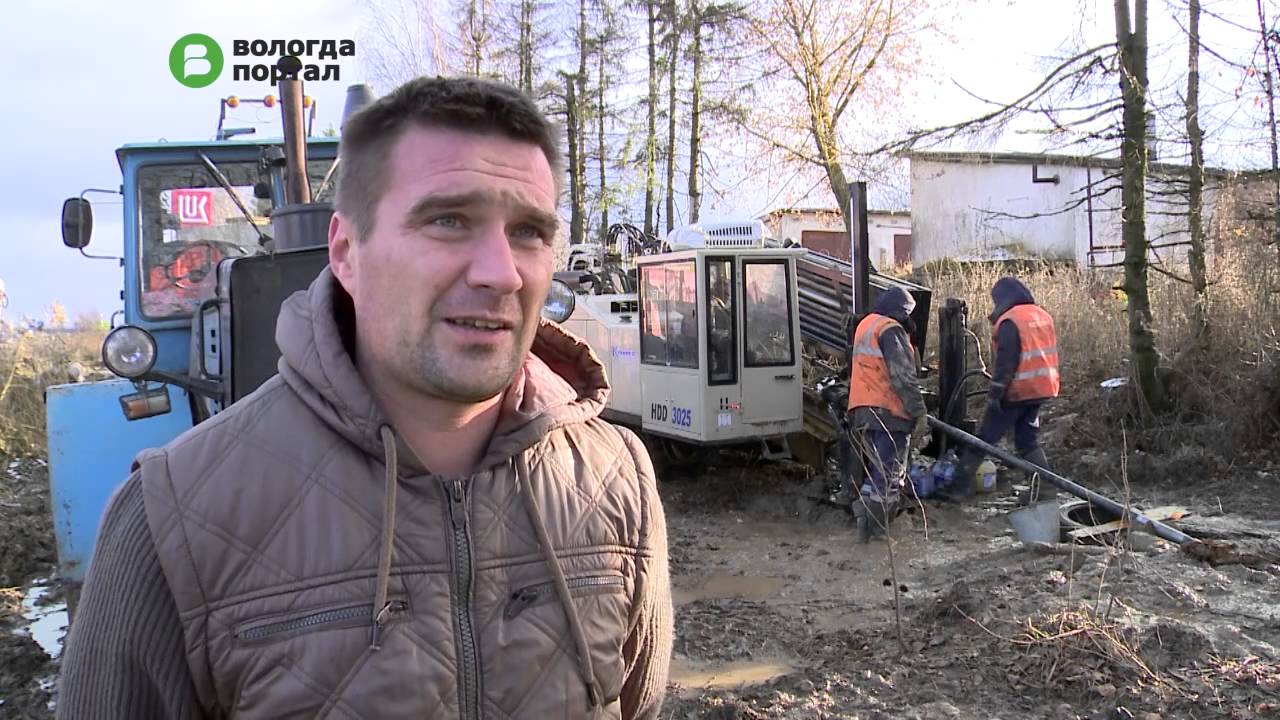 Завершается первый этап работы по прокладке водопровода в Лосту смотреть онлайн