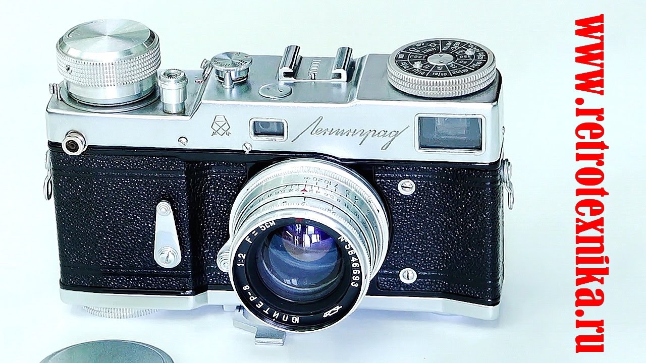Фотоаппарат Ленинград (серийный №570001) СССР 1957 год смотреть онлайн