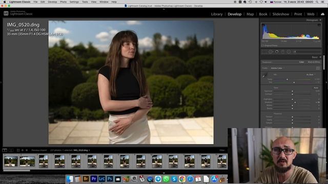 Фотографирую на GODOX V850III с зонтом на просвет смотреть онлайн