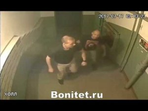 Вандалы разбили камеру и домофон