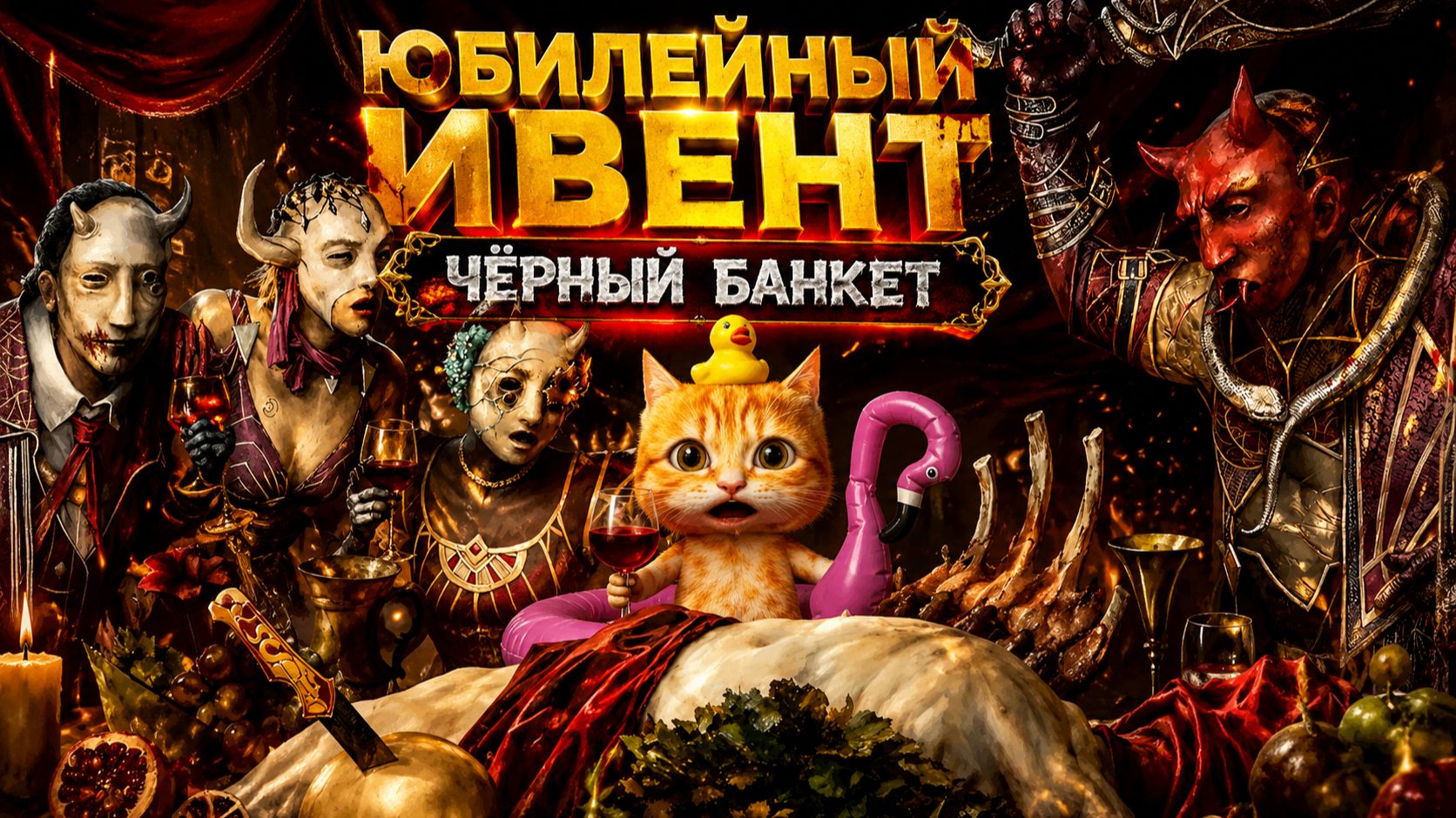 ДНЕВНОЙ ЧЁРНЫЙ БАНКЕТ 🐾 Dead by Daylight смотреть онлайн