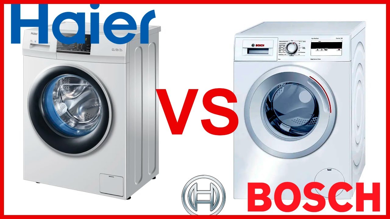 Какая стиральная машина лучше Haier или Bosch смотреть онлайн