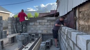 Строю гараж в деревне