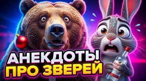 Медведь и Заяц в Армии и на Новом Году 😂 Лучшие Анекдоты в Песне