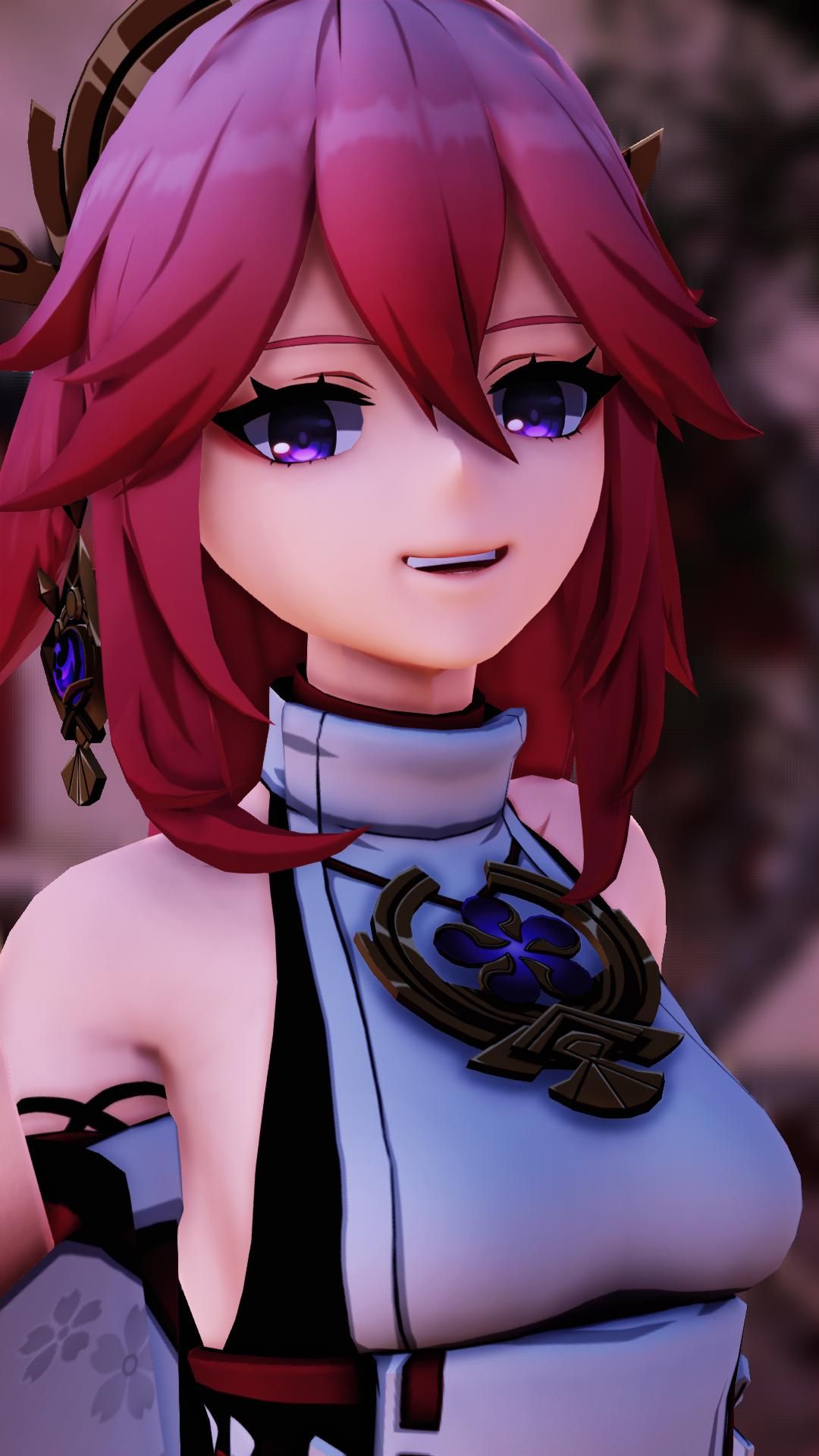 ||mmd x Genshin Impact|| B i t c h |Yae Miko|