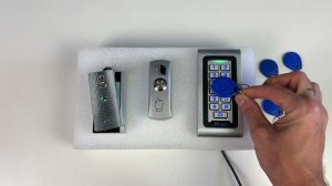 Настройка Комплекта СКУД на одну дверь Ps-Link KIT-S601EM-WP-180 / магнитный замок 180 кг