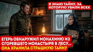 Егерь Обнаружил МОНАХИНЮ из Сгоревшего Монастыря в Лесу... Она Хранила ТАЙНУ, За Которую...