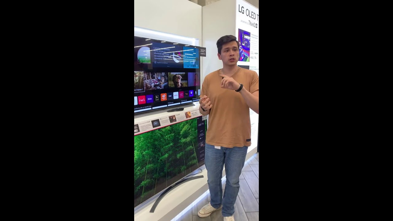 Обзор новой линейки телевизоров LG OLED 2021 смотреть онлайн