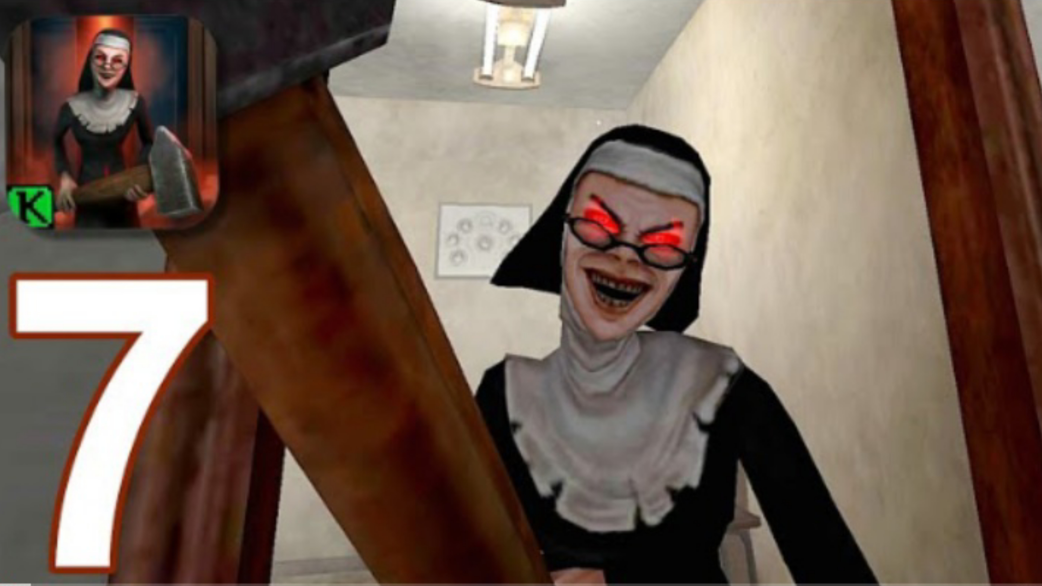 Evil Nun Maze: Endless Escape - Gameplay Walkthrough Part 7 - Floors Level 81 To 100 смотреть онлайн