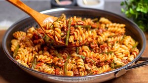 Вкуснее, чем макароны по-флотски,  просто добавьте это к фаршу! Таких вкусных макарон я еще не ела!