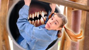 Горка пожиратель существует. Не скатывайся в Slide eater. Серия 3
