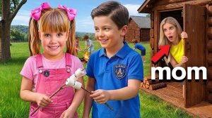 Мама тайно прячется в летнем лагере дочери...