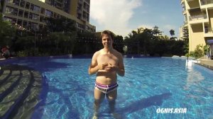 Наш бассейн в Китае | Our Swimming Pool in China
