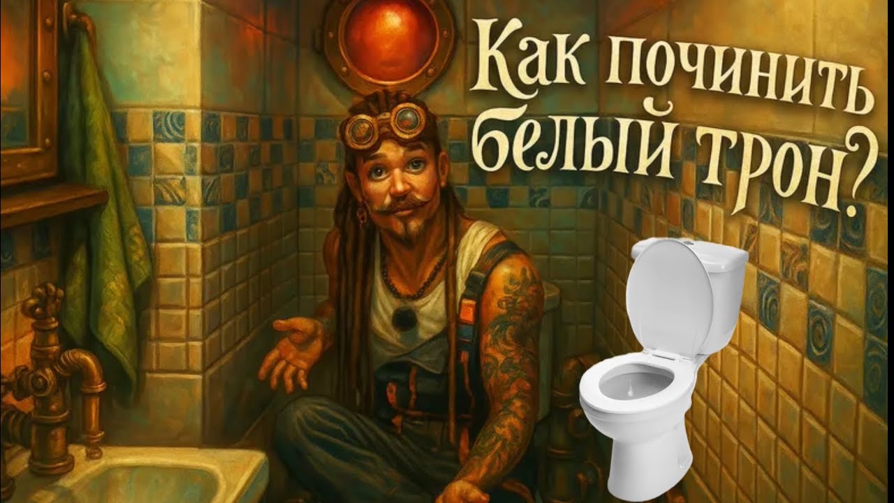 В УНИТАЗЕ БЕСПРЕРЫВНО ТЕЧЕТ ВОДА, ЧТО ДЕЛАТЬ?! #сантехника #сделайсам #какпочинить #ремонт смотреть онлайн
