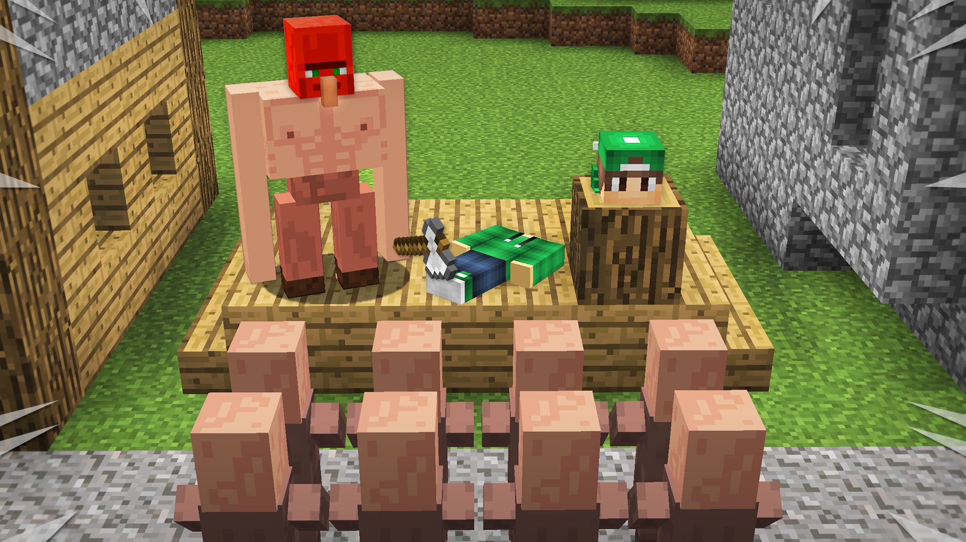 ЗА ЧТО ДЕРЕВЕНСКИЕ ЖИТЕЛИ НАКАЗАЛИ МЕНЯ В МАЙНКРАФТ | Риколит Minecraft смотреть онлайн