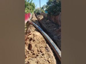 СНТ дружба, пайка ПЭ 280, укладка в траншею, подключение абонентов
