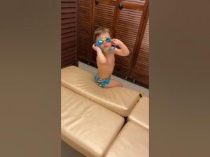Едем в бассейн на тренировку .🏊