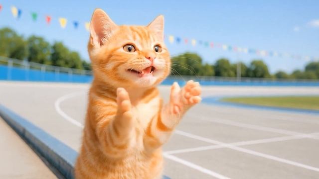 Мама-кошка подстригает шерсть на ферме и делает тигровую шапку для котят дома🐾🎩🐯 смотреть онлайн